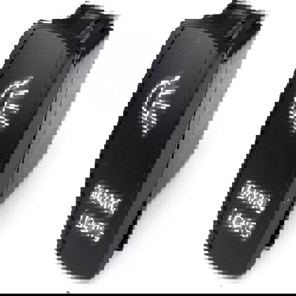 Automotive Switches; Switch Type: Driving Lights LED Rocker Switch ; Number Of Connections: 5 ; Contact Form: SPST ; Sequence: On-Off ; Amperage: 20 A ; Voltage: 12 VDC